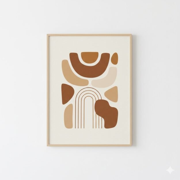 Minimalist Wall Art Poster Generator